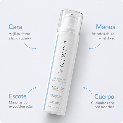 Lumine | Chau a tus manchas, elimínalas desde la raíz.