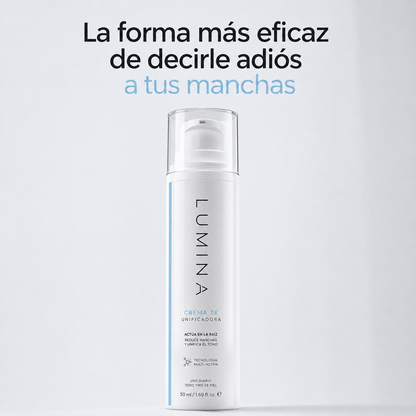 Lumine | Chau a tus manchas, elimínalas desde la raíz.